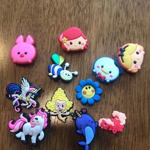 Croc charms girl theme